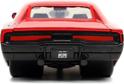 Big Time Muscle 1:24 1970 Dodge Charger RT Voodoo Die-Cast Car, Toys for Kids and Adults