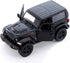 Wrangler Rubicon Inspired Replica 4x4 Hard Top Overlander Diecast Model Toy Car (Black)