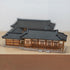 MECCANIXITY Miniature Roof Tiles, PVC Model Roof Tiles for DIY Model Building, Dark Grey Pack of 4