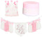 1/2 Birthday High Chair Banner, Half-Year Crown Hat, 6 Months Party Decorations,