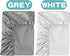 2 Pack Silk Crib Sheets for Baby with Sensitive Hair Satin Baby Mattress Sheet Boys and Girls Unisex 52’’x28’’x8’’ Fitted Sheets