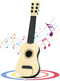 17 Inch Kids Toy Guitar, 6 String Baby Kids Cute Guitar for Rhyme Developmental Musical Instrument Educational Toy