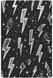 Caikeny Fitted Crib Sheet for Boys Girls Lightning Bolts Black Baby Crib Sheets