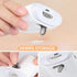 OWKAY Trimmer Electric Automatic Nail Clippers with Light Nail Cutter Manicure for Baby Care Scissor Pet Nail Clipper