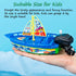 Miracland Wind-Up Speed Boat Toy for Kids - Fun Bath & Pool Activity