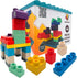 12mo+ Set Soft Rubber Building Blocks with Baseboard - Extra Large Toddler Blocks Ages - Chew-Safe Sensory Stacking