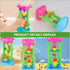 Alipis Sand Wheel Beach Toy - Water Sifting Funnel and Hourglass Toy for Summer Beach Fun