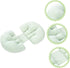 Comfort U-Shaped Pillow for Expecting Mothers - Maternity Lumbar and Abdominal Support