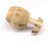 Handmade Powder Barrel Interlocking Wooden Puzzle - Brain Teaser Lock Logic Puzzle for Kids and Adults SHUYUE