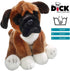 Carl Dick Boxer Dog Plush Toy, 10 Inches, 25cm, Soft Toy, Stuffed Animal 3344