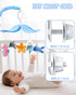 35 3 FEISIKE Baby Crib Mobile with Lullabies, Modes Rotation & Music, Adjustable Volume, Nursery Decor for Boys