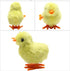 3 Otters 12PCS Wind Up Chick Toys, Jumping Cute Chicken Plush for Kids Easter Party Favors