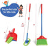 Play22 Kids Cleaning Set, 4 Piece Toy Set with Broom, Mop, Brush, Dust Pan, Great Gift for Boys & Girls