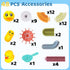 Vaofrean 48PCS 3-5,DIY 2 3 4 5 6 7 8Years Toddler Bath Toys for Kids Ages Duck Slippery Slide Track Baby Bath Tub Toys