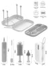 Set, 360 2000 Set Yasew Electric Bottle Brush Cleaner, Baby Bottle Brush Travel Efficient Cleaning, mAh Battery, Travel