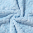 CREVENT 30''X40'' Soft Cozy Warm Baby Blankets - Solid Color for Boys and Girls, Newborn Essentials, Wave Blue