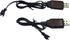 Blomiky 2 Pack 4.8V 250mA USB Charger Power Adapter Cable for SY-E511 RC Excavator 4.8V NiCd or NiMH