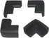 KidKusion Safety Corner Cushion, 4-Piece, Black, Child Proofing, Baby Proof Table Protector