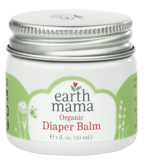 Earth Mama Set 5 A Little Something for Baby Gift Box |Safe Skin Care Newborn Essentials for Baby Shower- Diaper Balm