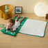 beeweed Toddler Nap Mat, Rollup Kid Sleeping Mat with Removable Pillow & Minky Blanket for Daycare Travel