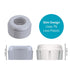 Dr. Brown's Replacement Baby Bottle Nipple Ring Collars for Narrow Bottles 4oz & 8oz, Pack of 6, BPA Free
