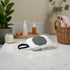 Rosojodg Gray Wipes Dispenser Travel Wipe Holder Reusable Wet Wipe Container Box,Grab Hanging Dispensers Refillable