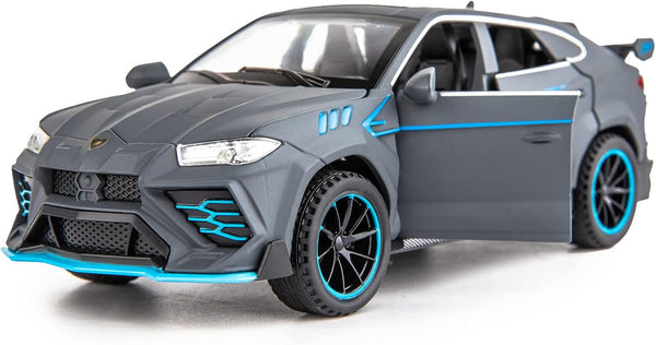 Compatible 1/32 Lambo Urus Model Car - Diecast Collectible Pull Back Toy with Light and Sound for Kids