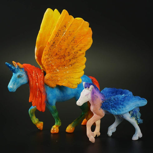 Set 3D Gift(6 DIY Painting Unicorn Kit Arts and Crafts for Kids or Girls Decorate and Drawing Toys for Children