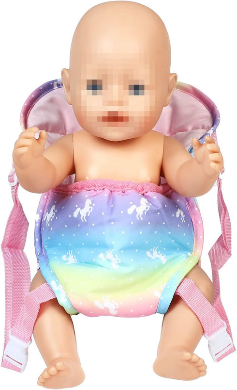 SOTOGO Baby Doll Carrier, Backpack Carrier for American Dolls 15 Inch to 18 Inch