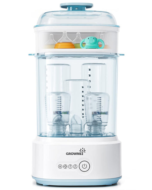 Bottle Sterilizer and Dryer, Compact Electric Steam Baby Bottle Sterilizer (Esterilizador de