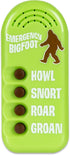Archie McPhee 3.5" 4 : Emergency Bigfoot - Electronic Sound Maker, Handheld Device, Sasquatch Noises:
