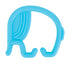 Nuby Animal Click Linkables, 24 Colorful Links for Strollers, Car Seats, & Travel, 3+ Months
