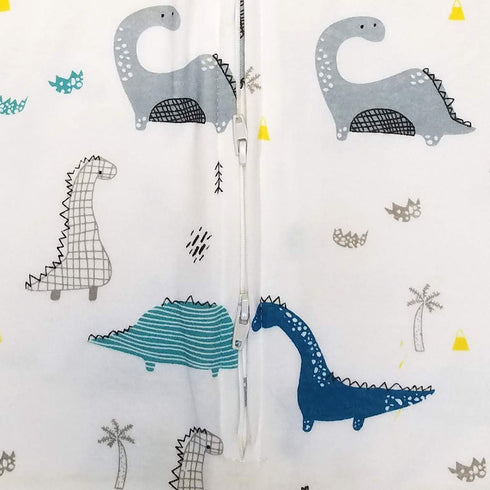 3-Ways 4 6 3-9 4 Swaddle Sack for Baby Dinosaur Pattern Cotton Adjustable Swaddles Wearable Blankets for Newborn Baby