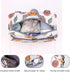 MOMIGO Baby Diaper Caddy Bag - Diaper Caddy Tote Baby Stroller Bag for Diapers, Wipes & Toys, Mini Diaper Bag