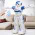 WEECOC RC Robot Toys Gesture Sensing Smart Robot Toy for Kids Can Singing Dancing Speaking Christmas Birthday (White)