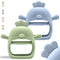 2 Pack Baby Teething Toys for 0-6 & 6-12 Months, Food Grade