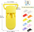 50x 10 LIHAO Pacifier Clips Holders for Teething Toys Baby Blankets - Colors