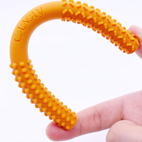 Hollow Chew Tubes Sensory Chew Toys for Autistic Children (2 Pack), Teething and Oral Motor Stimulation