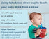 Mini Short Pinch Test Passed 5.5" Replacement Reusable Silicone Small Straws for Toddlers & Kids, Safe Fun for Baby