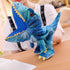 HooYiiok Plush Dinosaur Hand Puppets, Cute Soft Toy for Kids - 11 inches with Movable Mouth for Role Play