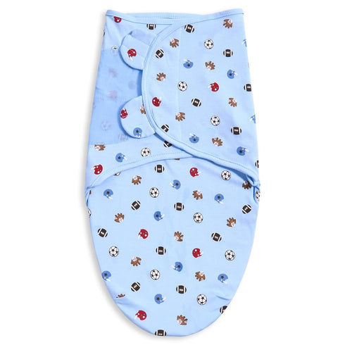 3 Pack Baby Swaddle 0-3 Months - Adjustable Newborn Swaddles Blanket for Baby Girl Boy, Sleep Sack, Blue