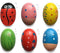 JoFAN 6 Pack Wooden Percussion Musical Shake Eggs Shakers for Kids, Christmas Stocking Stuffers Gifts