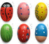 JoFAN 6 Pack Wooden Percussion Musical Shake Eggs Shakers for Kids, Christmas Stocking Stuffers Gifts