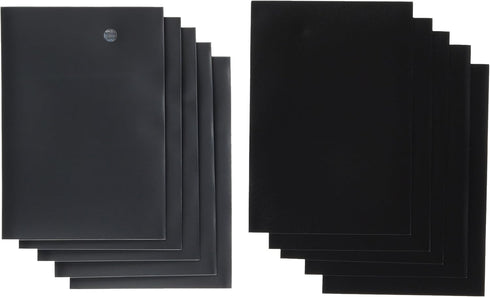 Ultra Pro Pro-Matte Black Small Deck Protectors, 60ct, black, small