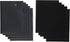 Ultra Pro Pro-Matte Black Small Deck Protectors, 60ct, black, small