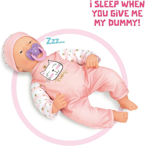 Dolls,16 Inches 3+ Mother Love Interactive Baby Dolls with Realistic Sounds and Movements,Talking and Crying Baby Doll