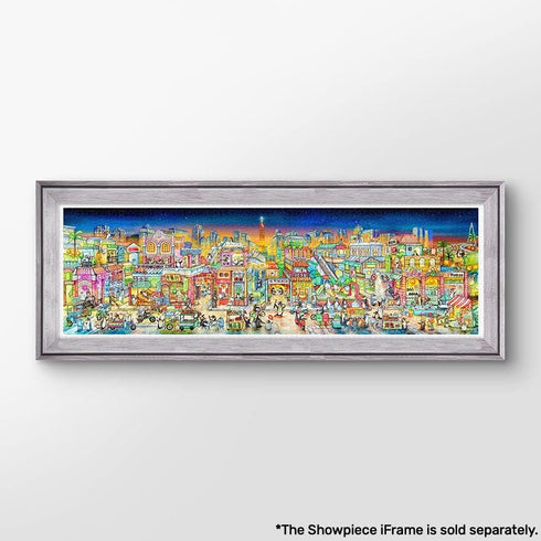 Pintoo 2000 Piece Panoramic Jigsaw Puzzle for Adults - Tom Parker - Taipei City, Easy Storage