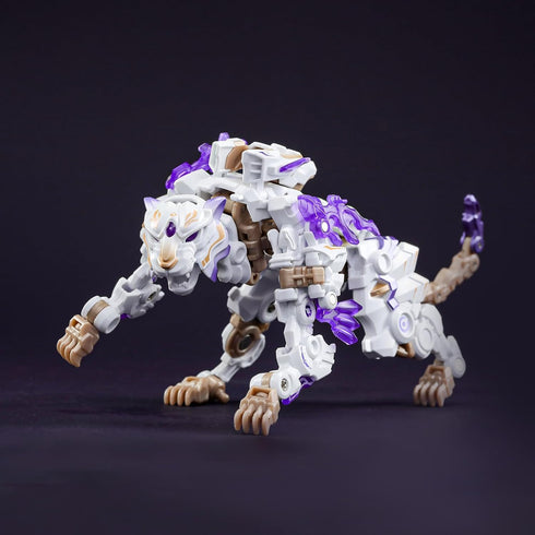 52TOYS INFINITY BOX IB-03 White Tiger Deformation Toys, Action Figure, Mecha and Cube, Birthday Gift