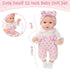 12" Playset Girls,12 Inch Set 3+ Girl Baby Doll With Accessories And Clothes In Gift Box For Little Small Realistic