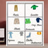 Boy Decals Dresser Labels for Kids - Clothing Labels and Drawer Stickers for Organizing